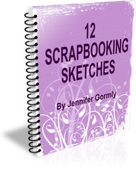 Free Scrapbooking Sketches eBook